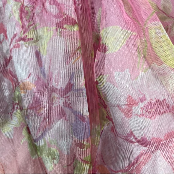 Girls Zenzi Floral Dress 8 - Picture 3 of 5